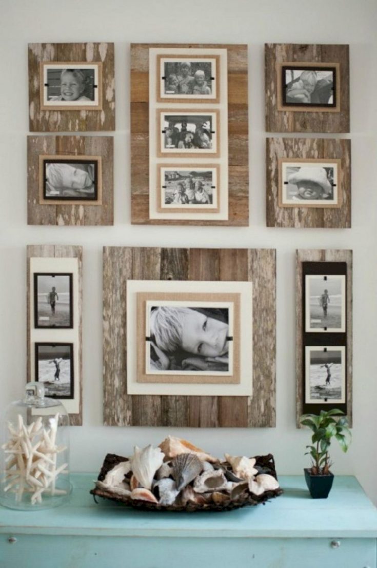 DIY Wood Photo Collage Ideas