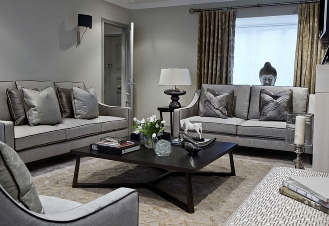 Elegant Grey Living Room Ideas