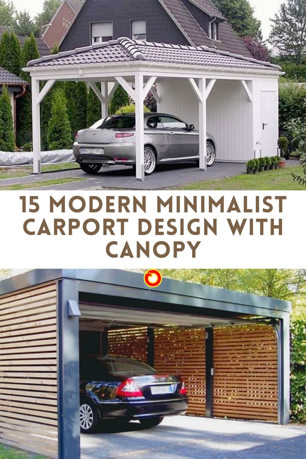 15 Modern Minimalist Carport Design With Canopy