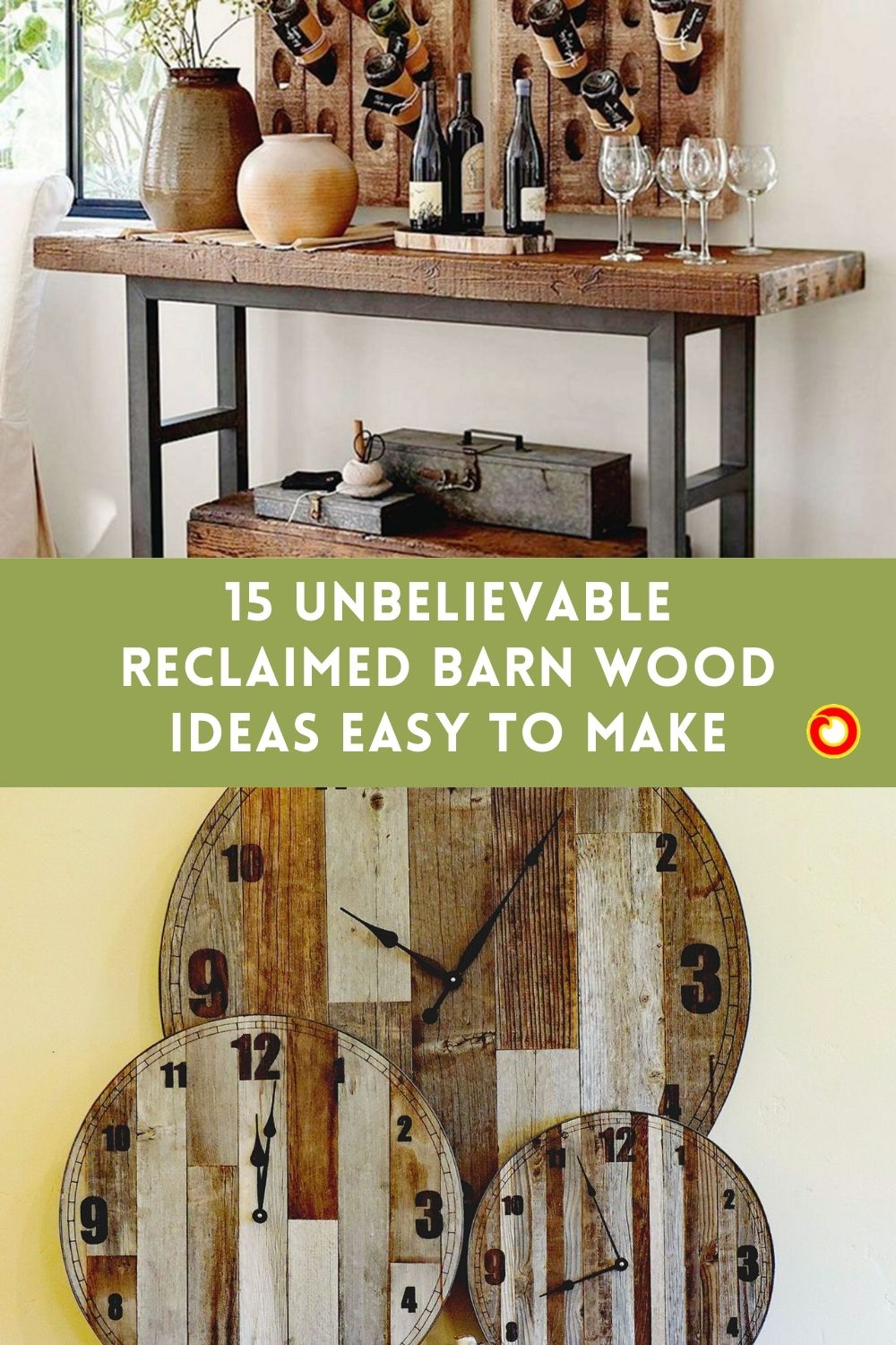 15 Unbelievable Reclaimed Barn wood Ideas Easy To Make
