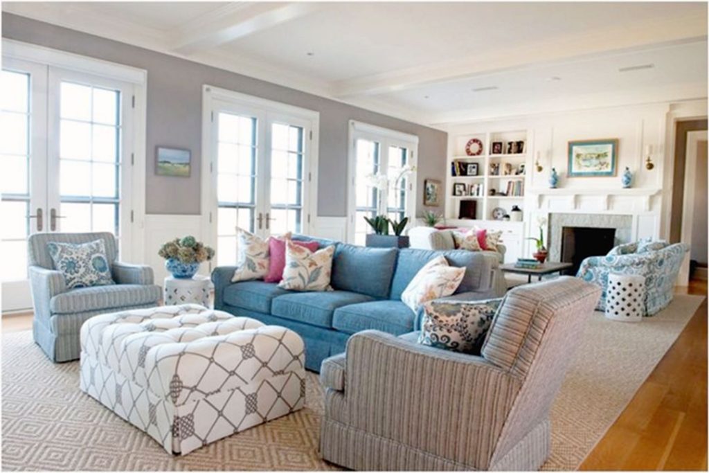 Awesome Coastal Living Room With Beautiful Decor Ideas