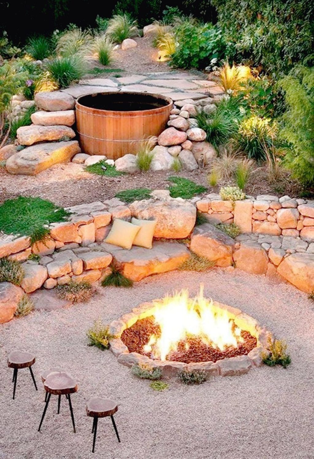 Best DIY Outdoor Fire Pit That Most Easy But Very Awesome