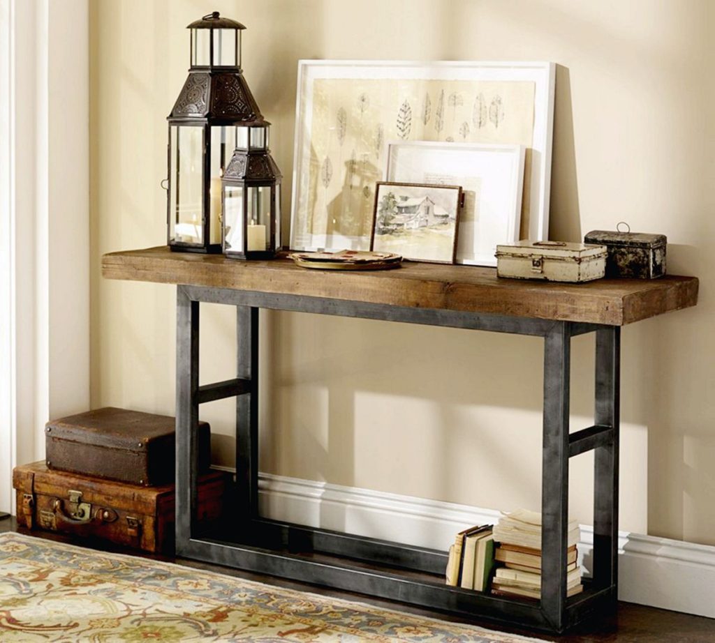 Console Table Entryway Reclaimed