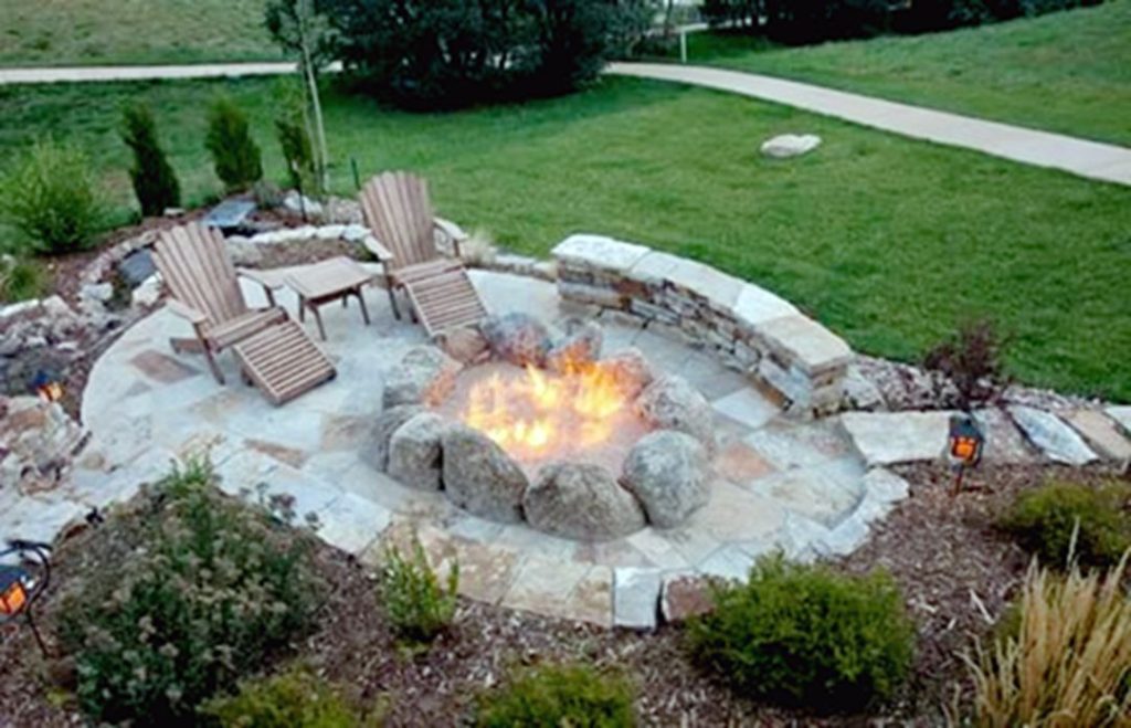 Custom DIY Outdoor Fire Pit ideas