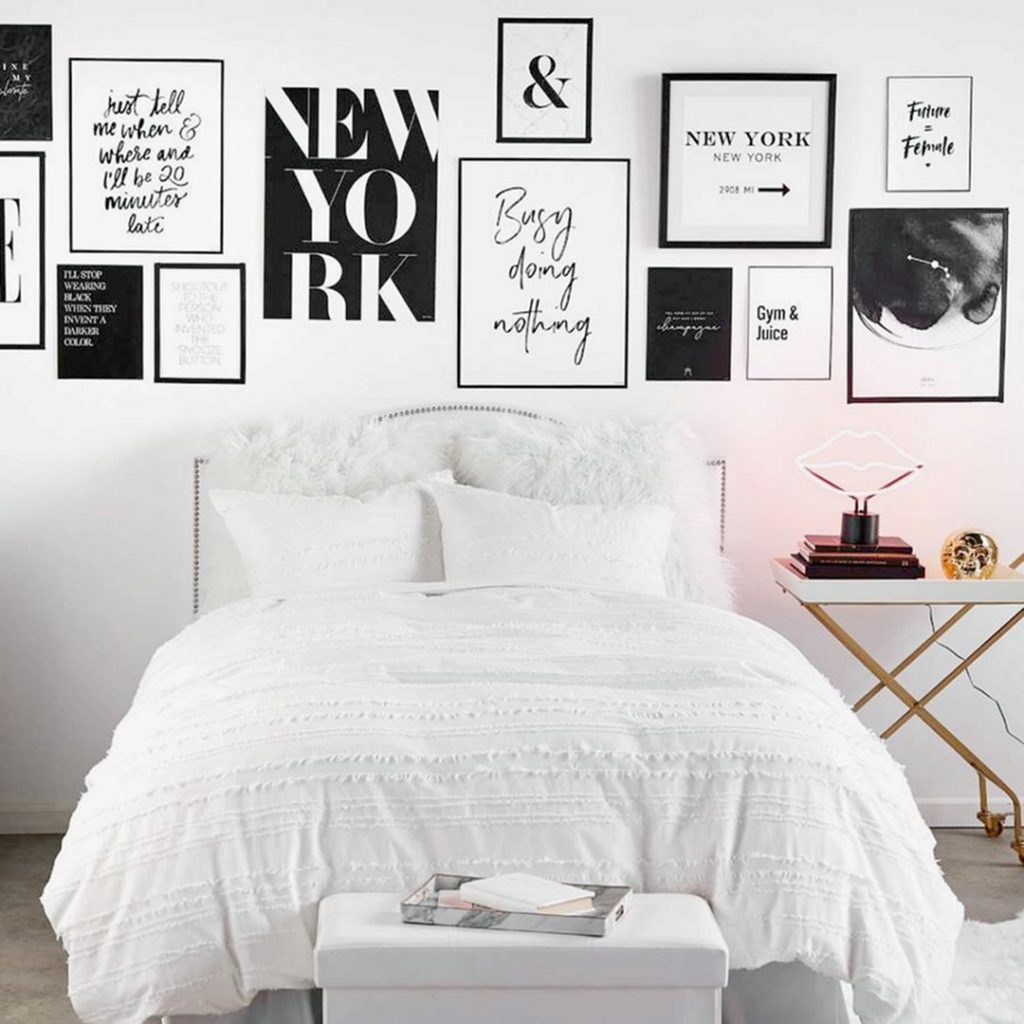 DIY Sign Wall Decor For Dorm Room Inspiration