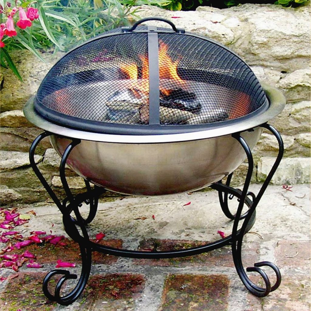 Portable Outdoor DIY Fire Pit Table Style