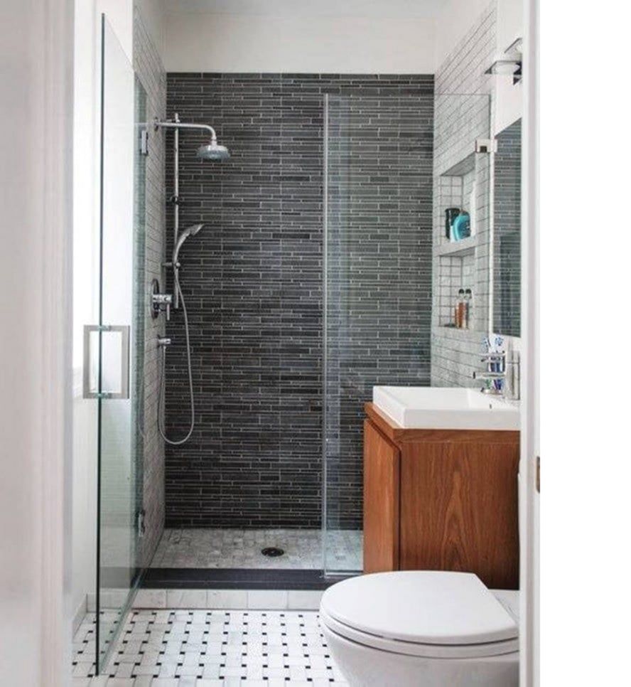 Impressive Bathroom Design with Shower