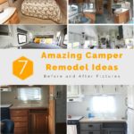 7 Amazing Camper Remodel Ideas Before and After Pictures