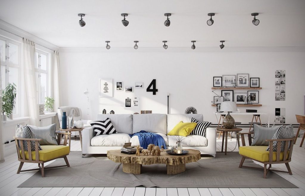 Amazing Scandinavian Living Room Design