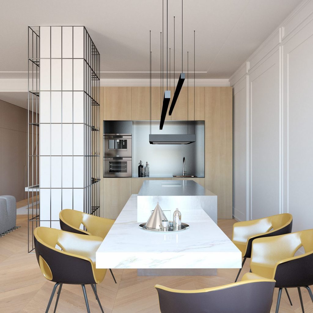 Modern Minimalist Dining Room Design Ideas