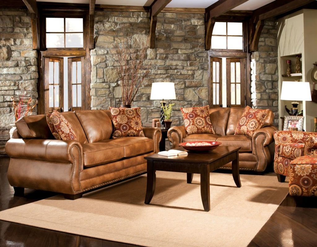 Rustic Living Room Sofa Ideas