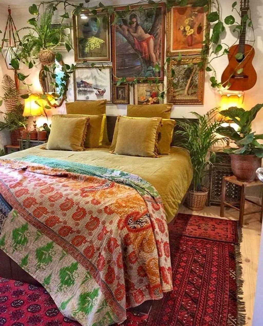 Convenience Bohemian Bedroom Design Ideas