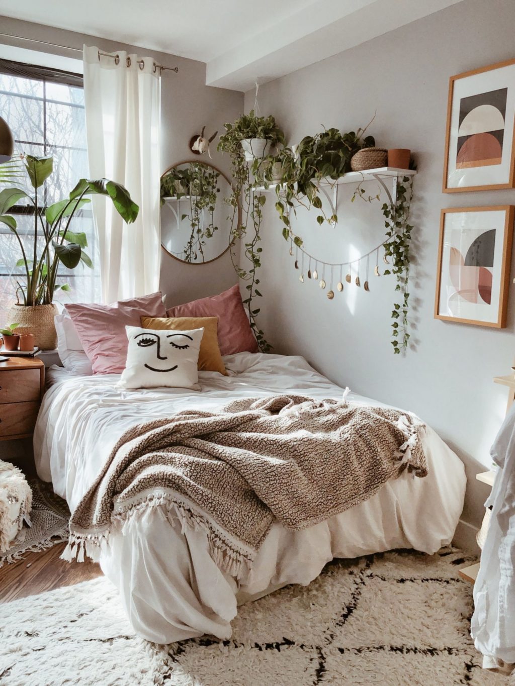 Modern Bohemian Bedroom Design