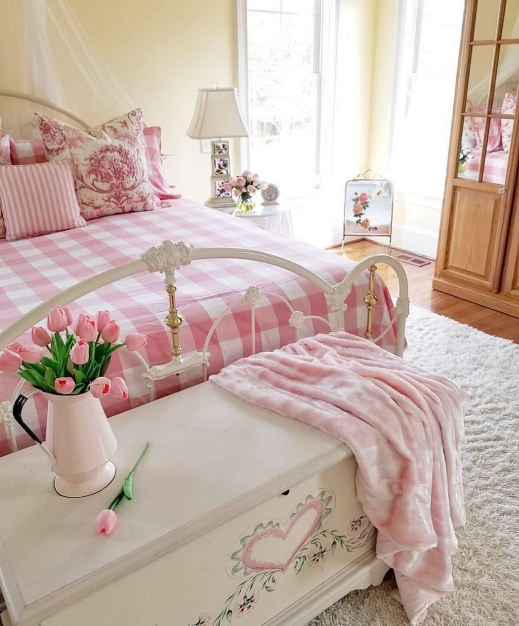 Pink Shabby Chic Bedroom on loudounballet org