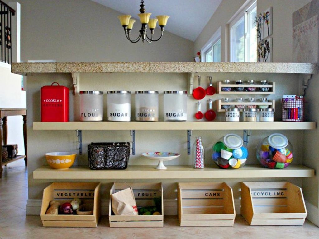 Wonderful Small Kitchen Storage Design