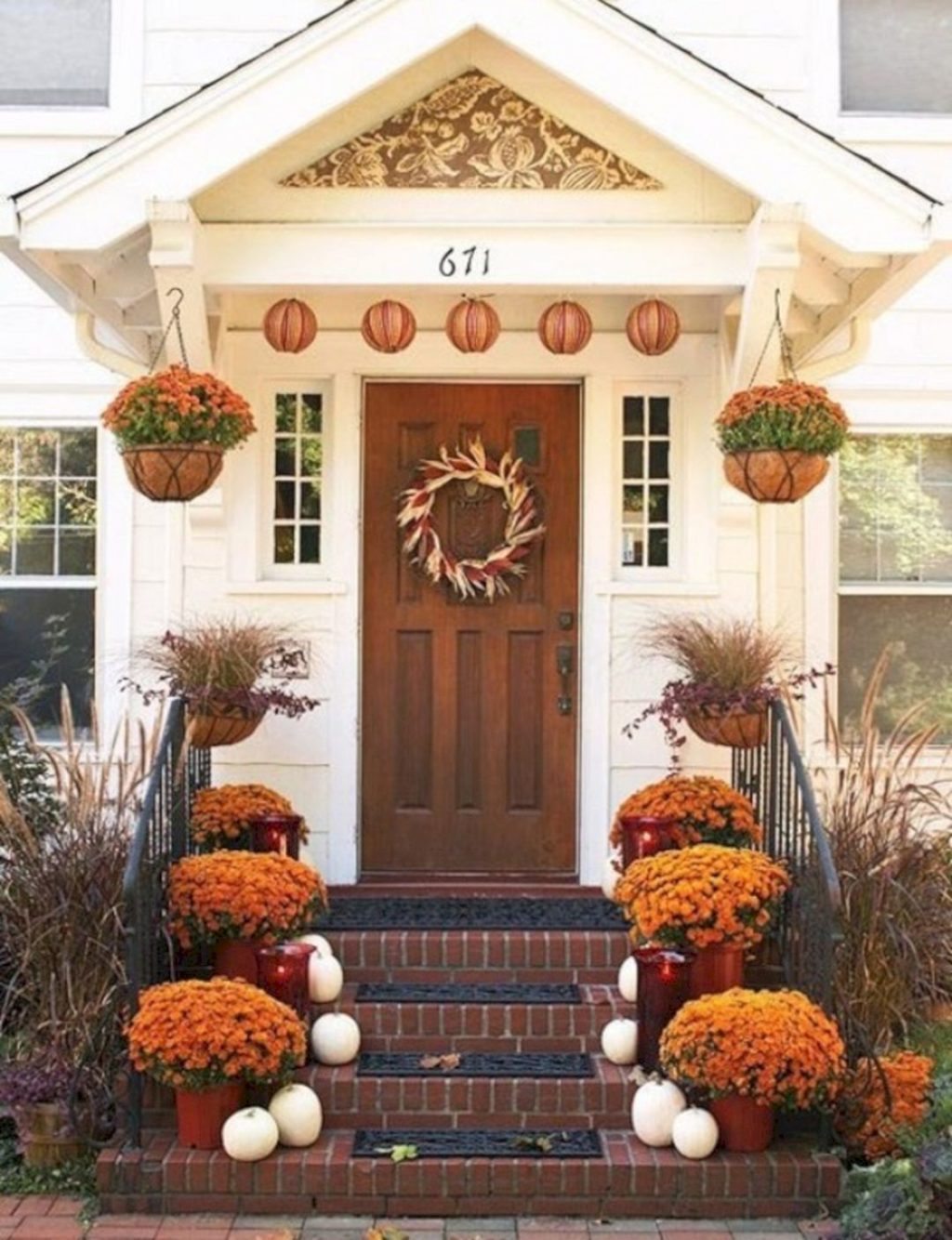 Pretty Autumn Porch Décor Ideas