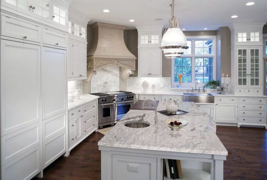White Granite Kitchen Countertops Design source Residential Products Online
