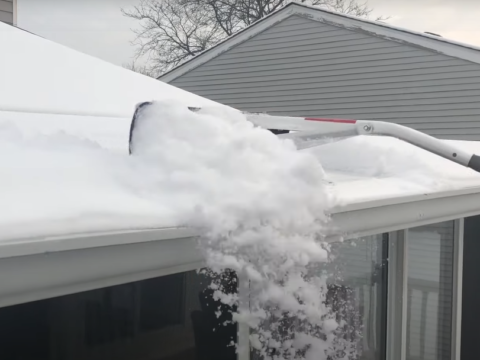 Easy Remove Snow From Roof