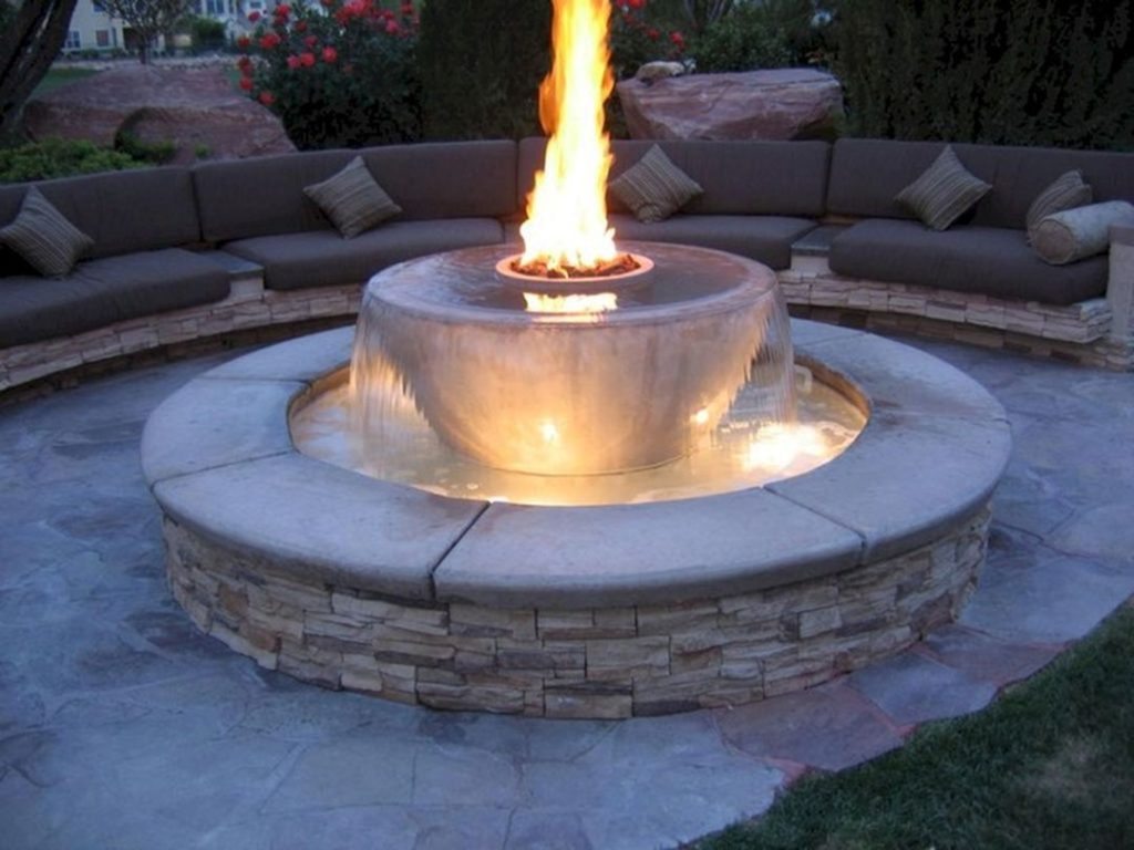 Exciting Backyard Fire Pit Landscaping Ideas source Luxidecor