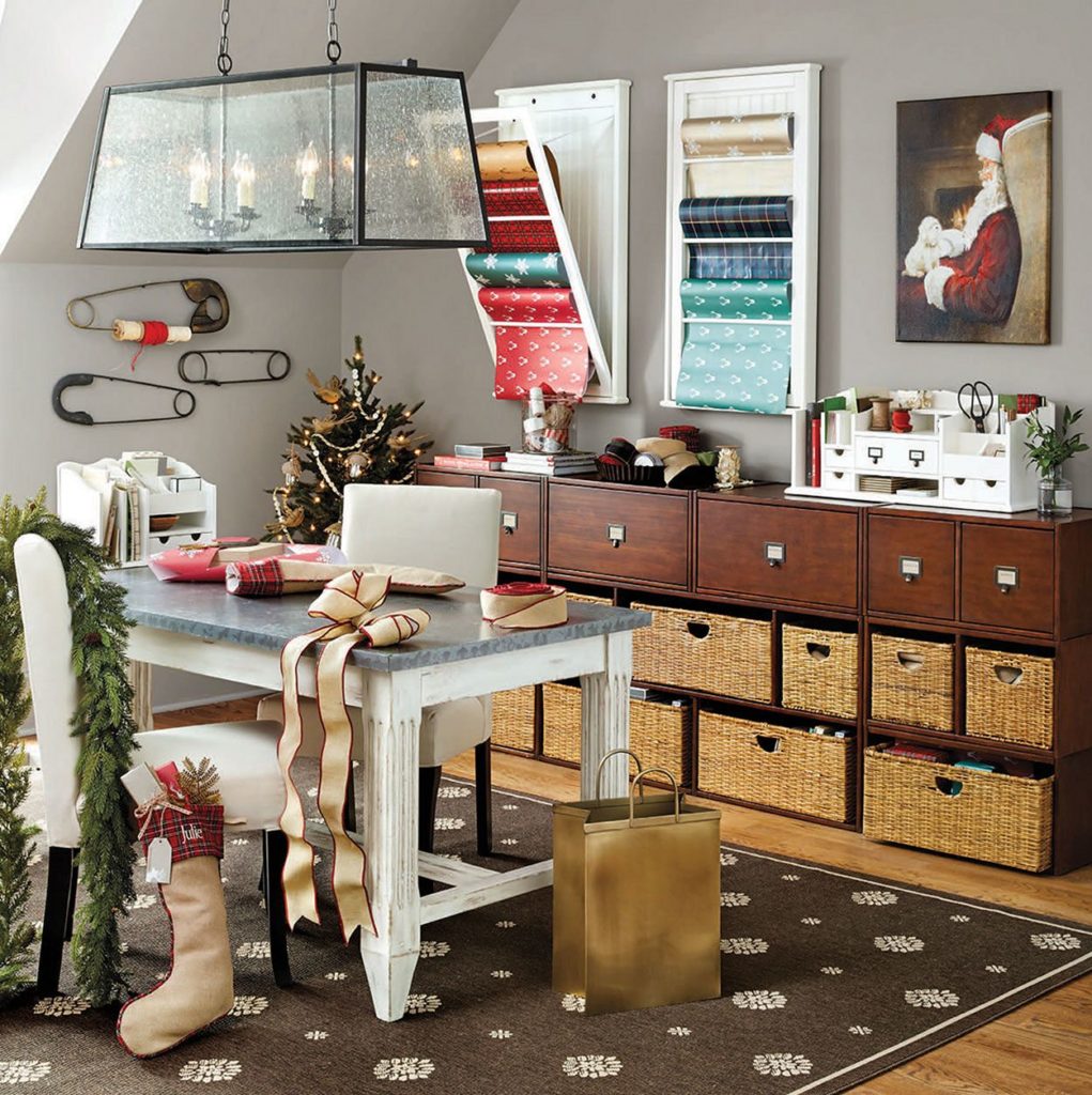 Incredible Home Office Christmas Decoration Ideas