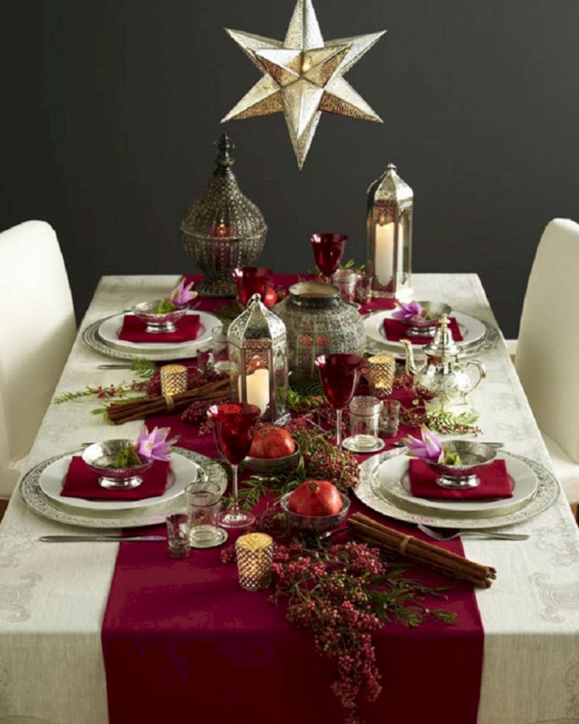 Inspirational Ideas for Christmas Dinner Table