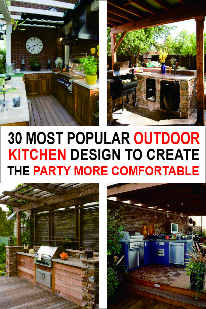 Popular Outdoor Kitchen Design Ideas