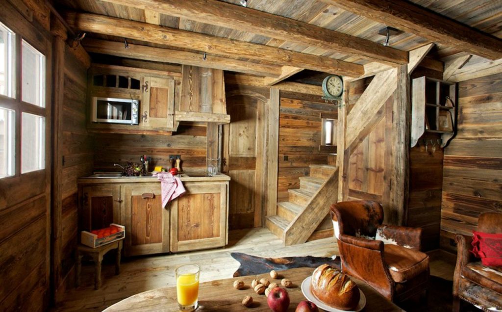 Small Rustic Cabin Interior source obzorkuhni