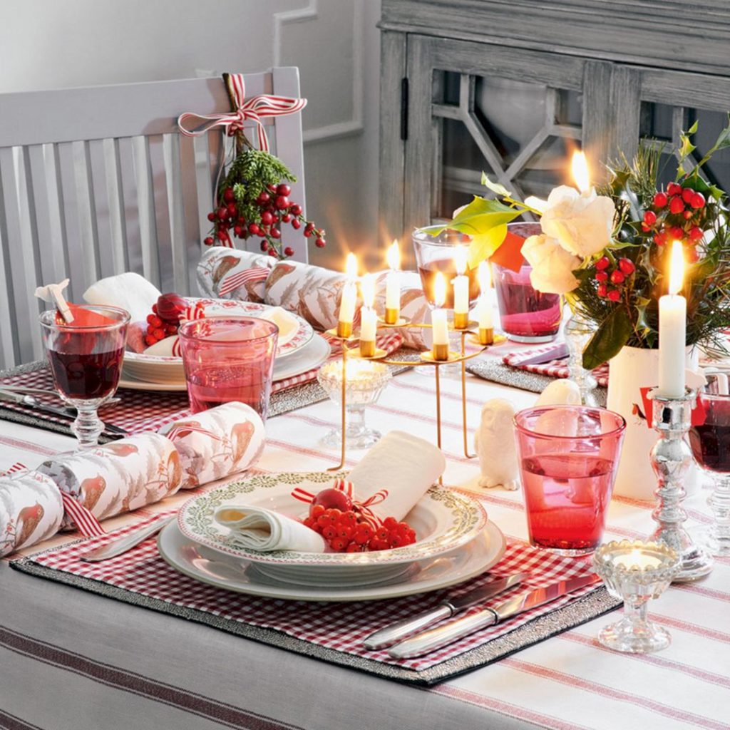 Stunning Christmas table decoration ideas