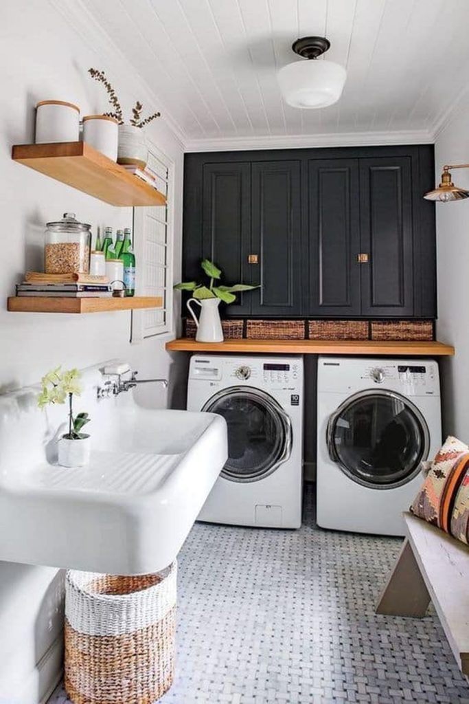 Stylish Basement Laundry Room Ideas for Your House source Liquidimageco