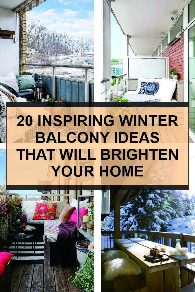 Winter Balcony Ideas