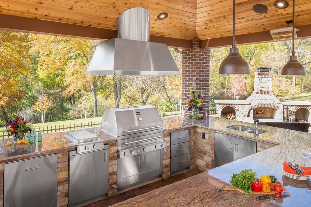 Wonderful Outdoor Kitchen Designs by Ken Kelly Long
