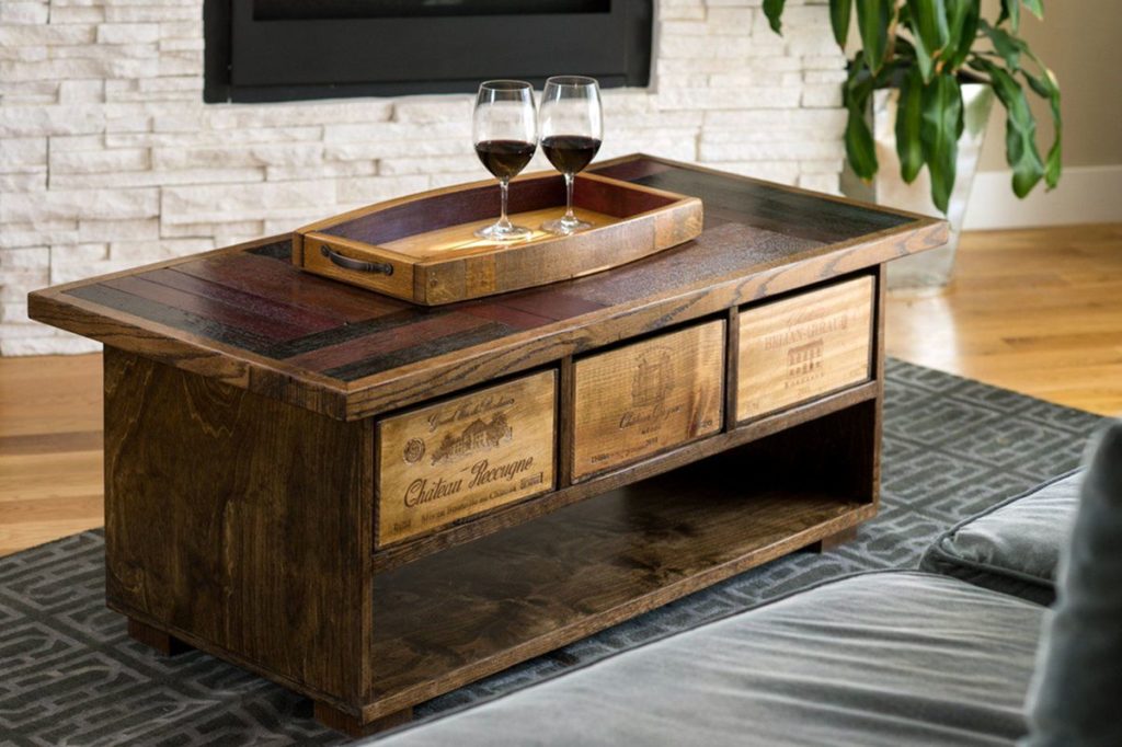 Beautiful DIY Coffee Table Designed With Storage source Twitter