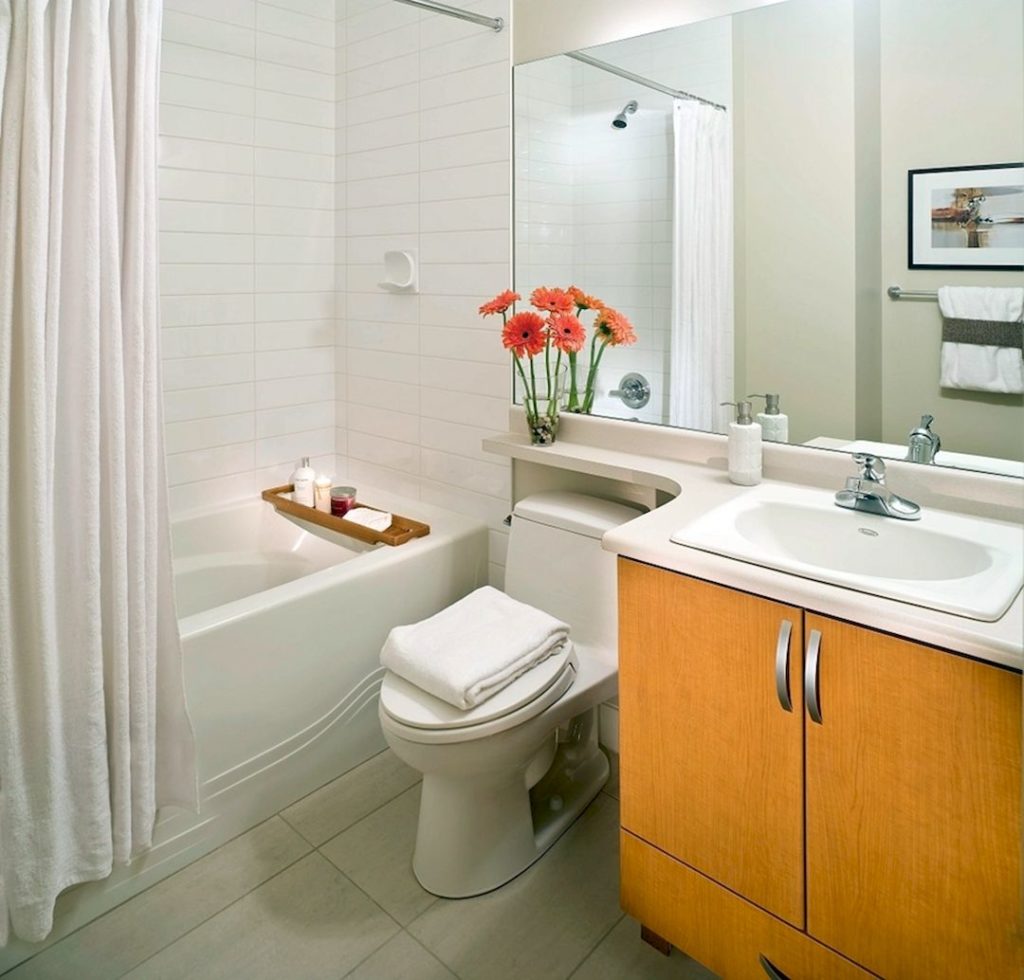 Best Layout For A Small Bathroom via Randolph Indoor and Outdoor