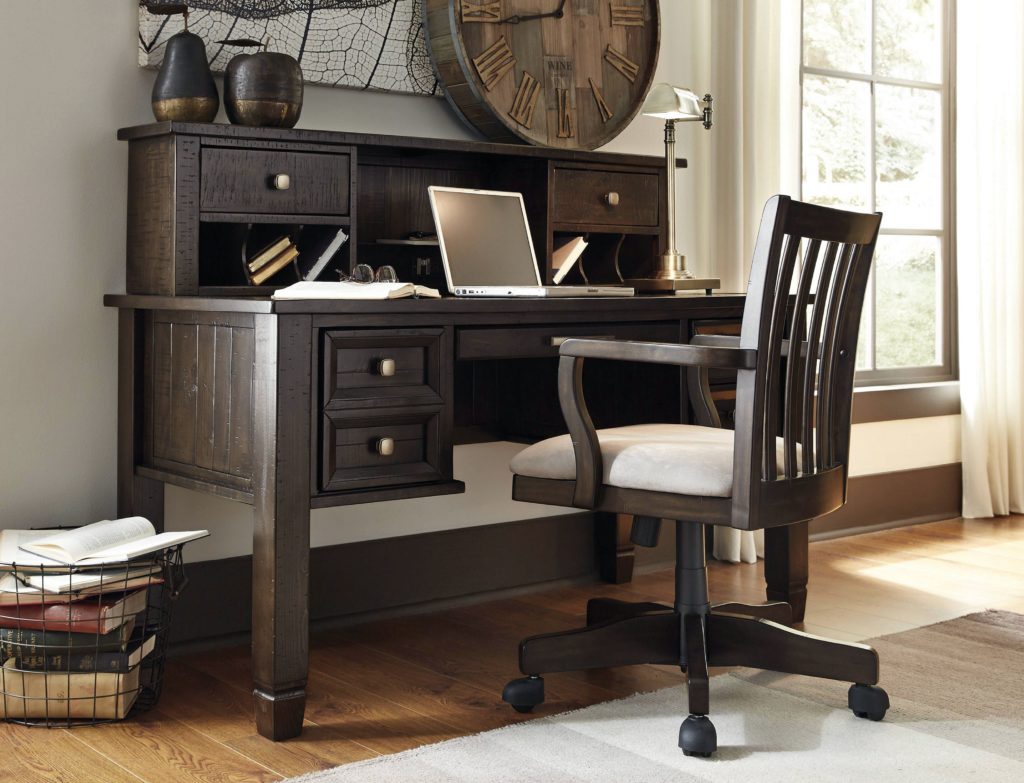 Grayish Brown Home Office Collection source directfactoryfurniture