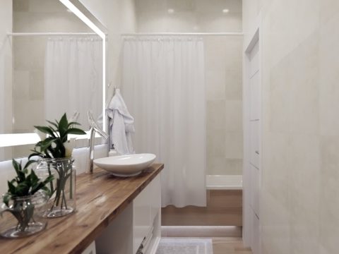 The Best Ideas To Decorate Small Bathroom Designs via roohome