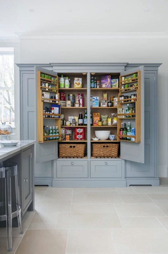 Unique Kitchen Cabinets Pantry Ideas source oneleicesterstreet