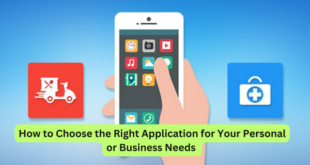 How to Choose the Right Application for Your Personal or Business Needs
