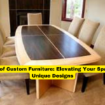 The Art of Custom Furniture Elevating Your Space with Unique Designs